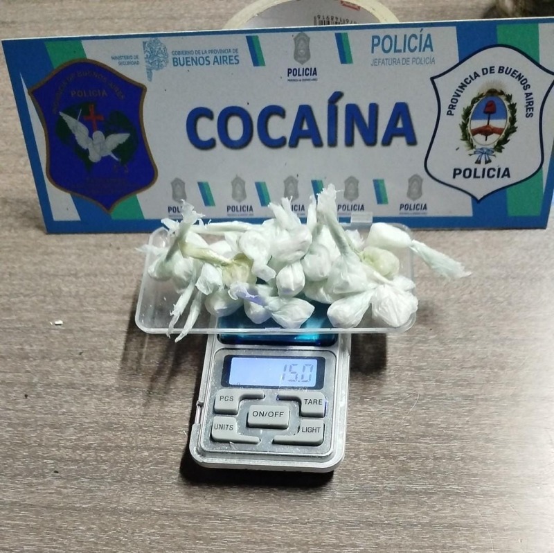 Cay� un vendedor de coca�na del barrio Nicol�s Avellaneda